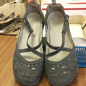 Tambu blue 💙 leather sandlez